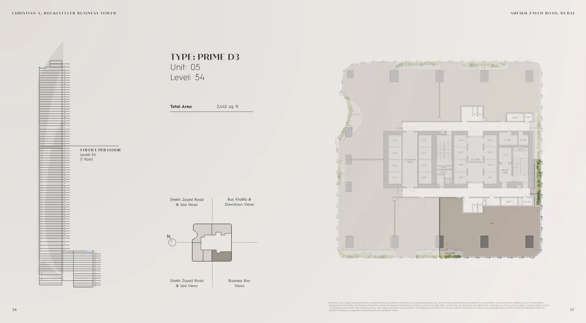 Floor plans: Premier office